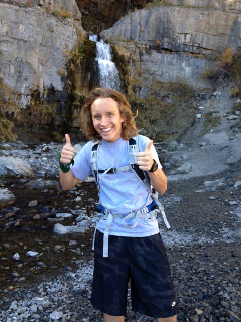 Jacob at Stewart Falls